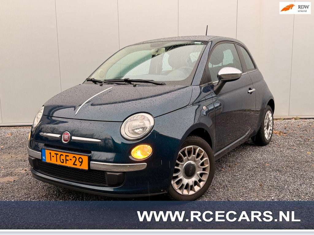 Fiat 500 1.0 TwinAir Easy, Gebruikt, Euro 6, 840 kg, Leder en Stof