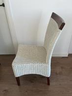 4 stoelen, Huis en Inrichting, Stoelen, Ophalen, Gebruikt, Wit, Hout
