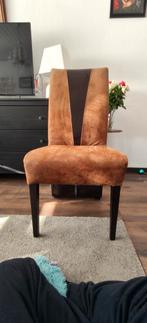 4 stoelen - Ophalen in Capelle aan den IJssel, Schenkel, Gebruikt, Bruin, Ophalen of Verzenden, Vier