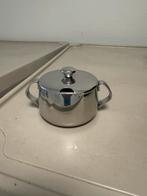 Rvs suiker potjes en koffie melk kannetjes (100 stuks), Ophalen, Zo goed als nieuw, Rvs, Pot, Bus of Blik