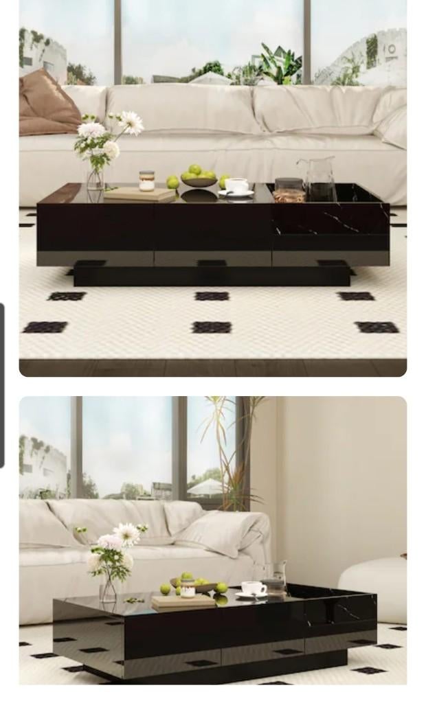 salon tafel, Ophalen, 100 tot 150 cm, Nieuw, 50 tot 100 cm