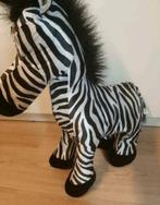 Grote walibi zebra knuffel 50 cm, Ophalen of Verzenden