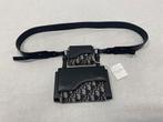 Dior Oblique Elite Shoulder Pouch, Overige merken, Verzenden, ., Zwart