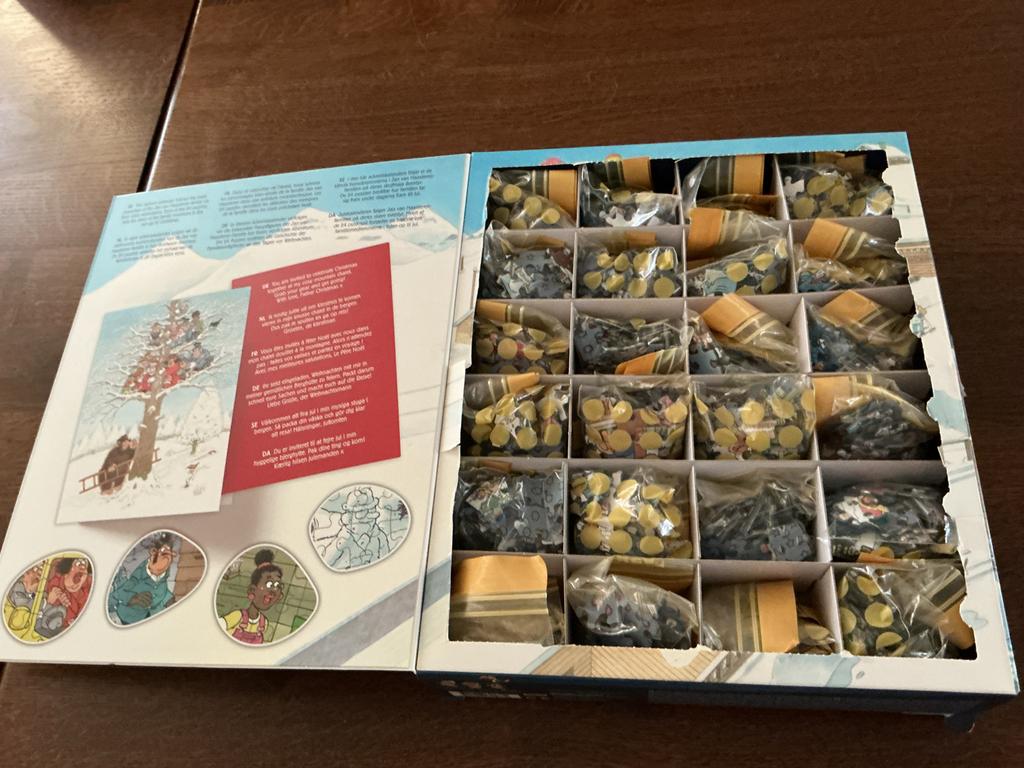 Jan van Haasteren Kerstmis Puzzelkalender 2022, Ophalen of Verzenden, Minder dan 500 stukjes, Zo goed als nieuw, Legpuzzel