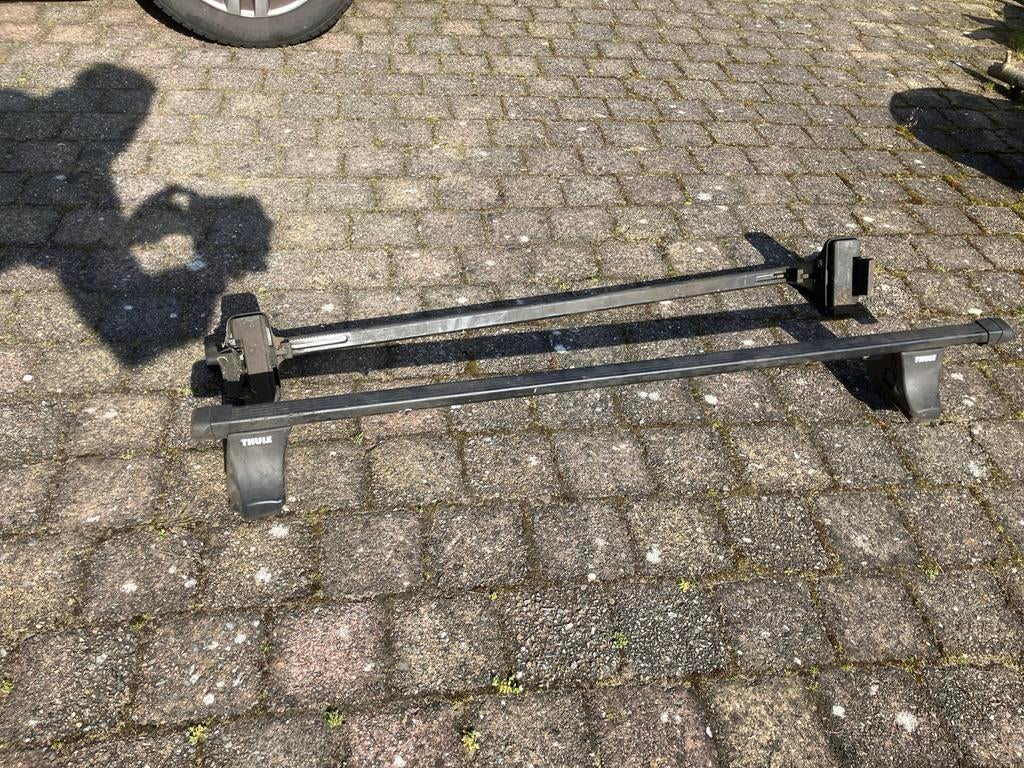 Thule dakdragerset type 853 met SquareBar-stangen, Ophalen, Gebruikt