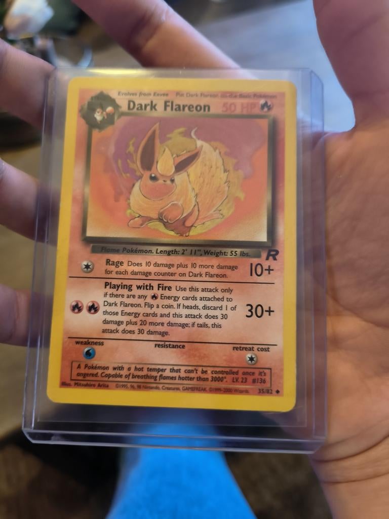 Dark Flareon team Rocket, Ophalen of Verzenden