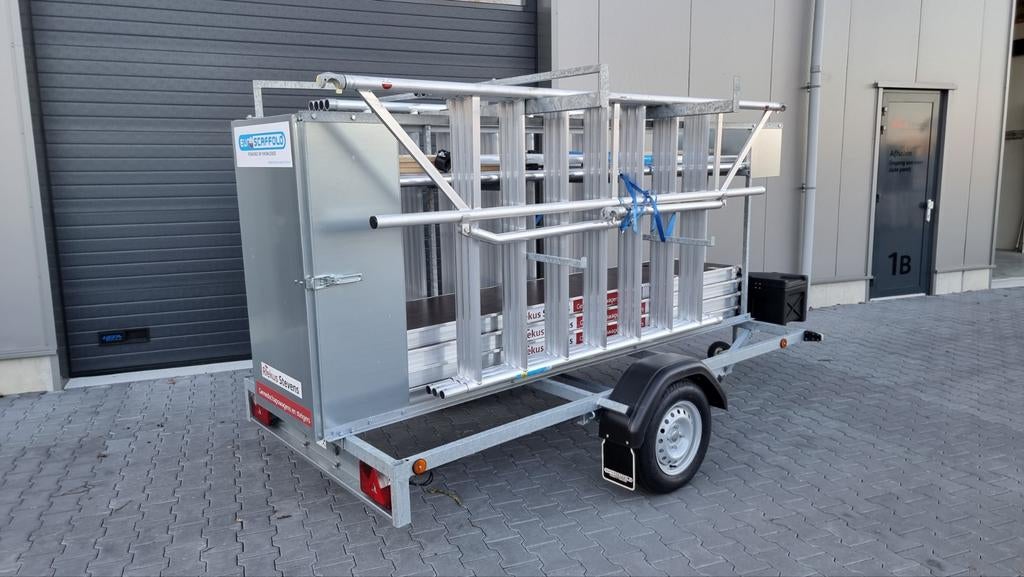 Rolsteiger 1353058.2 m met afsluitbaar aanhanger, Doe-het-zelf en Verbouw, Steigers, Ophalen, Nieuw, Rolsteiger of Kamersteiger