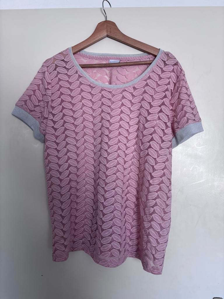 InFront shirt top dames XL, Verzenden, Zo goed als nieuw, Maat 46/48 (XL) of groter, Korte mouw