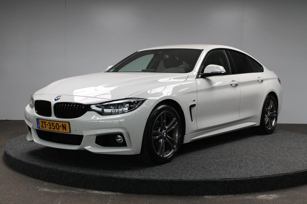 BMW 4-serie Gran Coupé 418i High Executive Edition M-sport|, Automaat, 12 maanden, Gebruikt, Wit