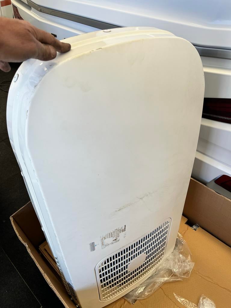 Kronings dak airco met afstandsbediening, Ophalen, Gebruikt, Minder dan 60 m³, 3 snelheden of meer