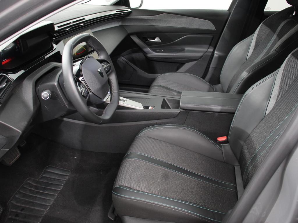 Peugeot 408 1.2 Allure Hybrid 145pk e Automaat Climate Contr, 145 pk, Gebruikt, Leder en Stof, Origineel Nederlands