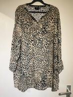 ZIZZI lange tijger print blouse maat 46, Kleding | Dames, Grote Maten, Ophalen of Verzenden, Zo goed als nieuw, Beige, Blouse of Tuniek