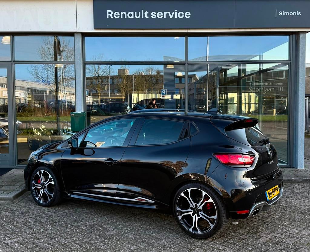 Renault Clio 1.6 R.S. Trophy | R.S. Monitor | A. Camera | P., Gebruikt, 4 cilinders, Zwart, Bedrijf