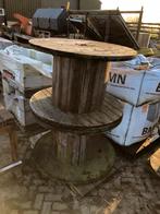 Haspel / tuintafel, Tuin en Terras, Tuintafels, Ophalen, Gebruikt, Rond, Hout