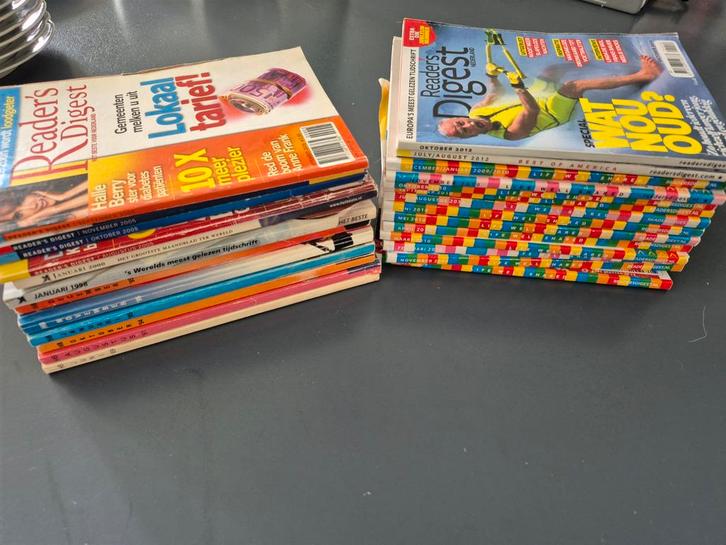 25 Readers Digest boekjes - diverse jaargangen (vnl. 2010), Boeken, Tijdschriften en Kranten, Ophalen of Verzenden