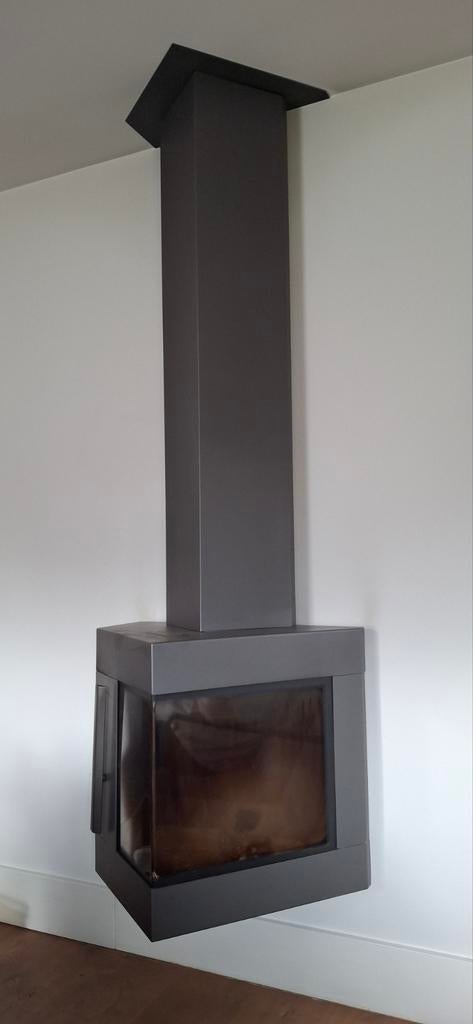 Harrie Leenders Trias II houtkachel, Ophalen, Gebruikt, Houtkachel, Vrijstaand