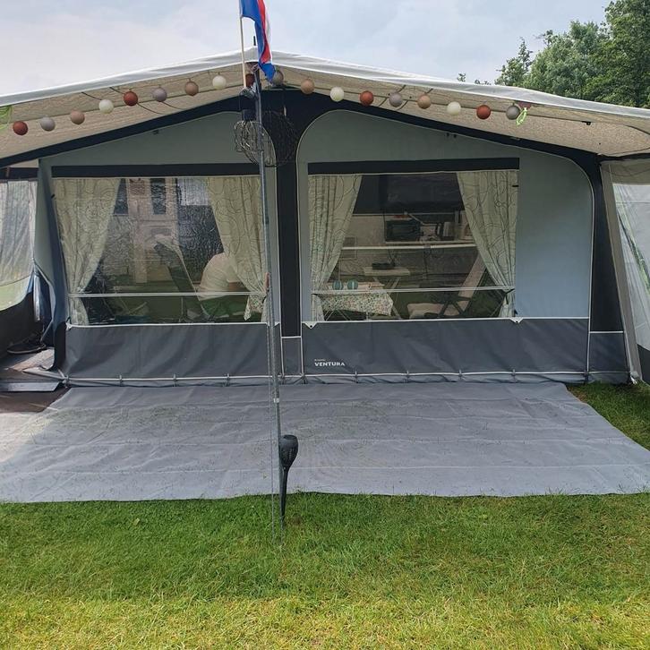 Isabella Ventura voortent G18 A950 , 2.50 diep, staal frame, Caravans en Kamperen, Voortenten en Luifels, Gebruikt, Ophalen of Verzenden