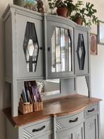 Buffetkast vintage brocante stijl, Ophalen, Gebruikt, 100 tot 150 cm, 150 tot 200 cm
