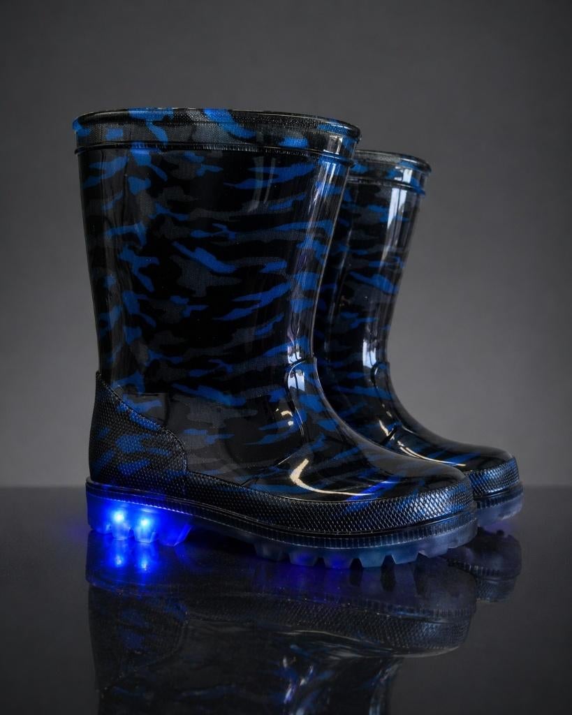 Partij Gevavi regenlaarzen voor kinderen met LED, NHP International, Sales@nhp-international.com, Ophalen of Verzenden, Laarzen
