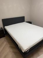 Boxspring 210x160cm 2X, Ophalen, Tweepersoons, Zo goed als nieuw, 160 cm