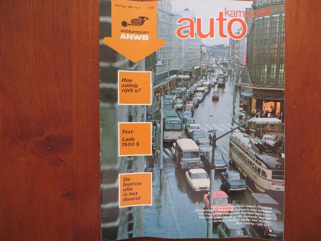 Autokampioen 4 1974 Lada 1500 S (test), Mazda 1000 / 1300, Ophalen of Verzenden, Nieuw, Mazda