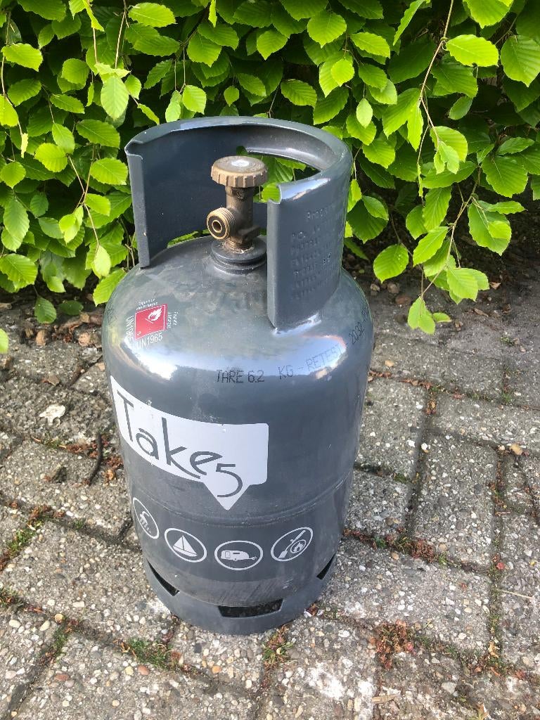 gasfles, Ophalen, Gebruikt