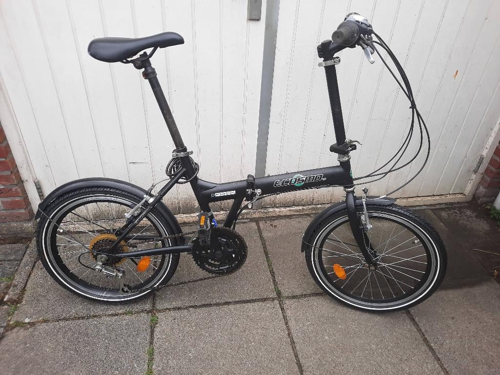 vouwfiets 20 ibch met versnellingen ecosmo 6 v, Overige merken, 20 inch of meer, Gebruikt, Versnellingen