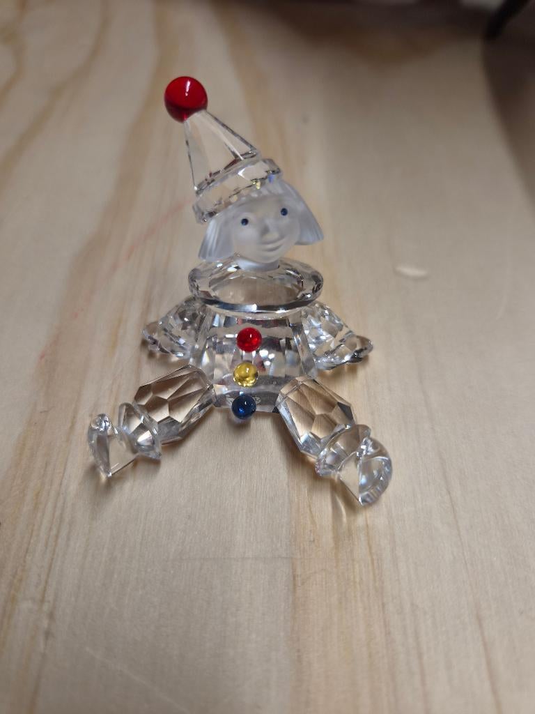 Swarovski Kristal Pop Clown, Verzamelen, Swarovski, Ophalen, Zo goed als nieuw, Figuurtje