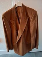 Vintage kastanje bruin heren colbert. Cashmere wol XL, Maat 56/58 (XL), Ophalen of Verzenden, Gedragen, Bruin