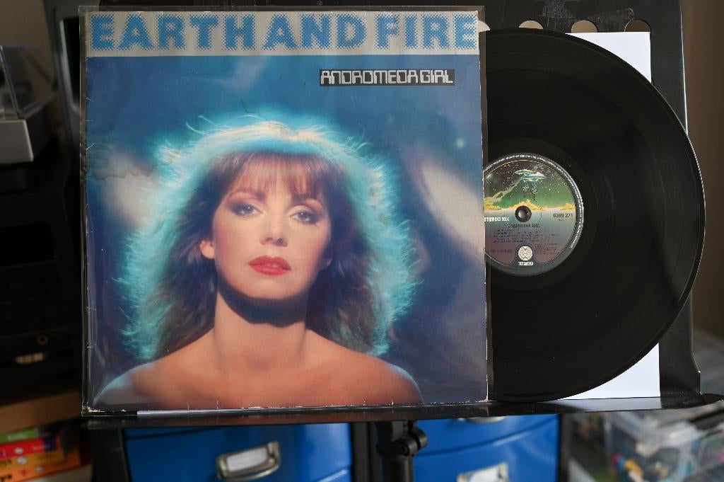LP 1981 Earth & Fire "  Andromeda Girl ", Gebruikt, 1980 - 1989, Ophalen of Verzenden, Inclusief binnenhoes