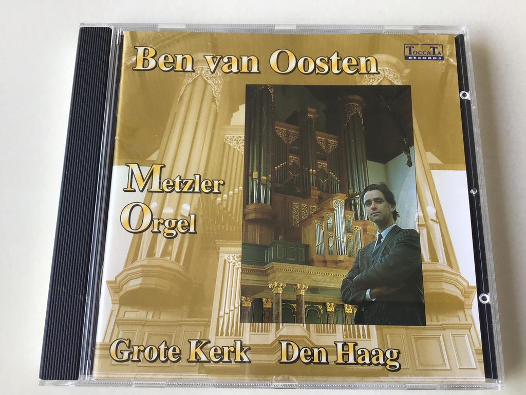 Ben van Oosten Metzler Orgel Grote kerk Den Haag, Cd's en Dvd's, Ophalen of Verzenden, Barok, Zo goed als nieuw, Overige typen