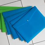6 grote envelopmappen, Diversen, Schoolbenodigdheden, Ophalen, Nieuw