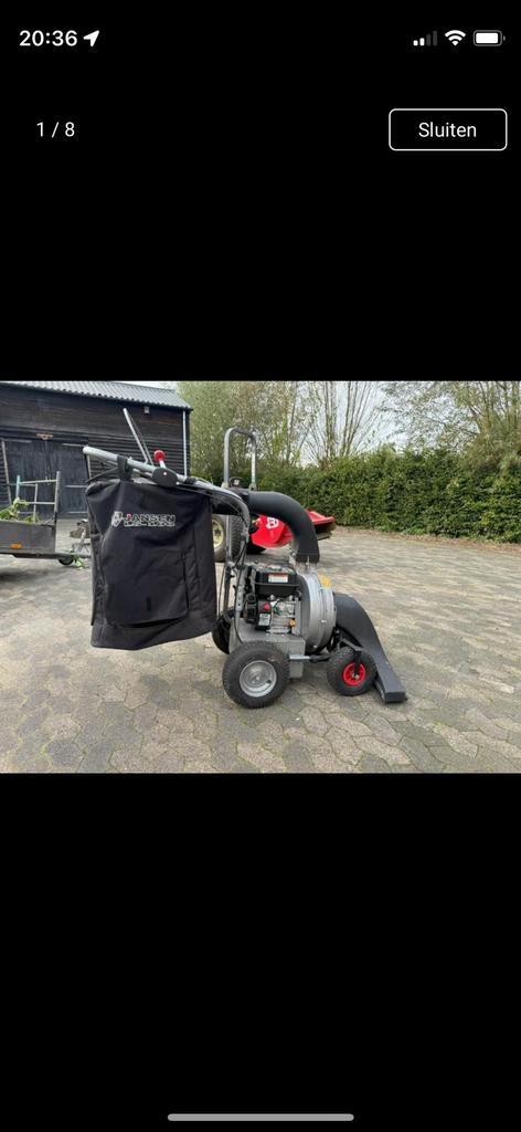 Bladzuiger jansen lS-100, Tuin en Terras, Hand-tuingereedschap, Gebruikt, Ophalen of Verzenden