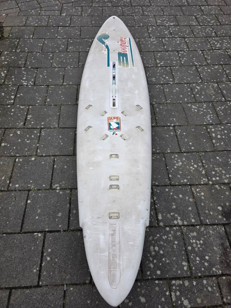 Vintage Windsurfboard F2 Surf Squad, Ophalen, Gebruikt, Overige typen, Met vinnen