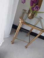 Vintage bijzettafel Italiaans, Ophalen of Verzenden