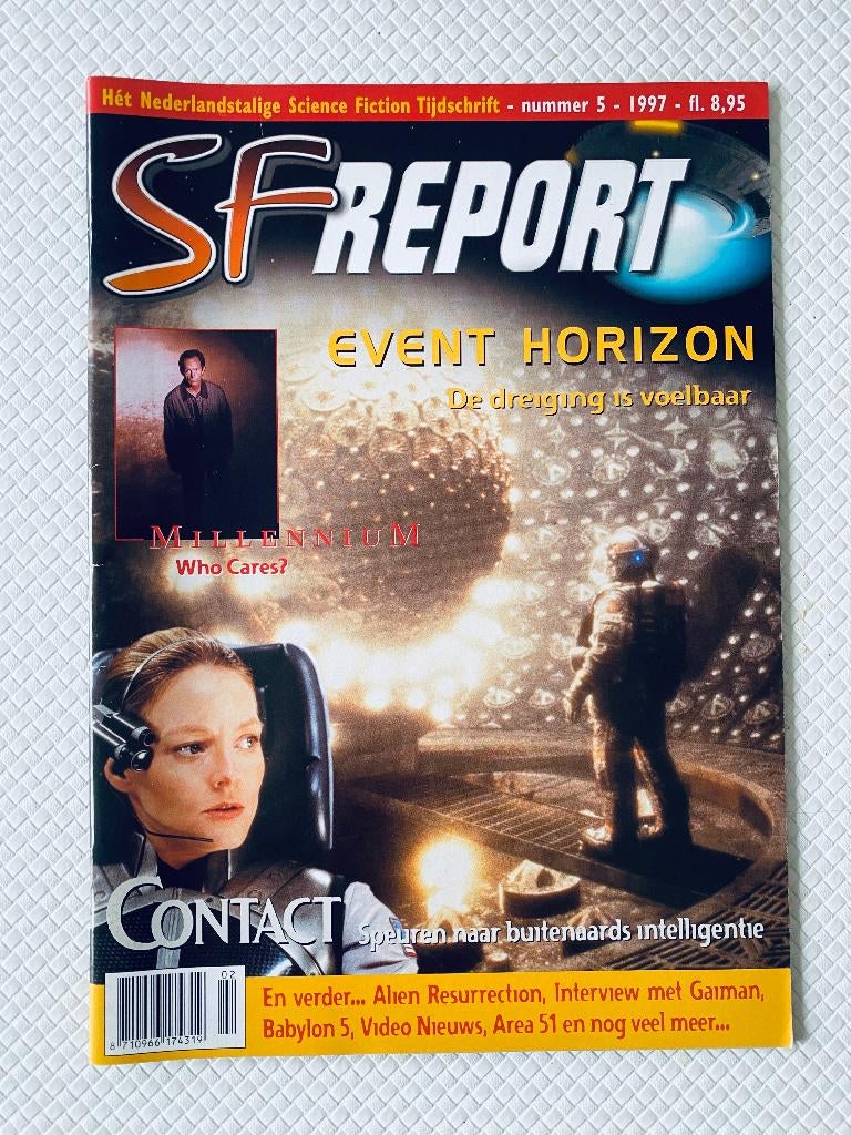 SF Report Magazine 05 (1997) | ‘Event Horizon’ Cover, Boeken, Tijdschriften en Kranten, Ophalen of Verzenden, Zo goed als nieuw