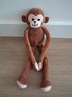 Knuffel aap Hema lange benen magneten L1137, Kinderen en Baby's, Speelgoed | Knuffels en Pluche, Ophalen of Verzenden, Zo goed als nieuw