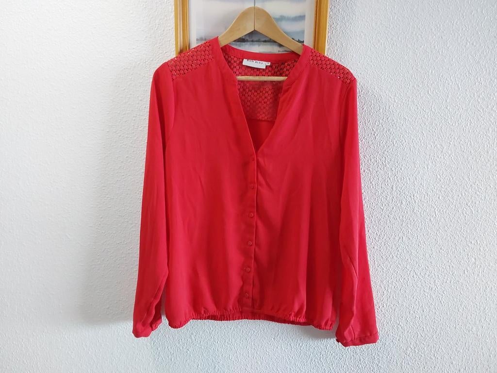 BIEN BLEU PRACHTIGE TOP MAAT M, Kleding | Dames, Maat 38/40 (M), Ophalen of Verzenden, Zo goed als nieuw, Lange mouw