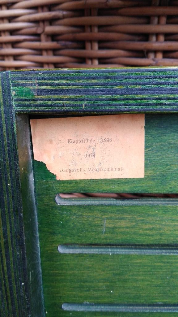 retro klapstoel, Ophalen, Huis en Inrichting