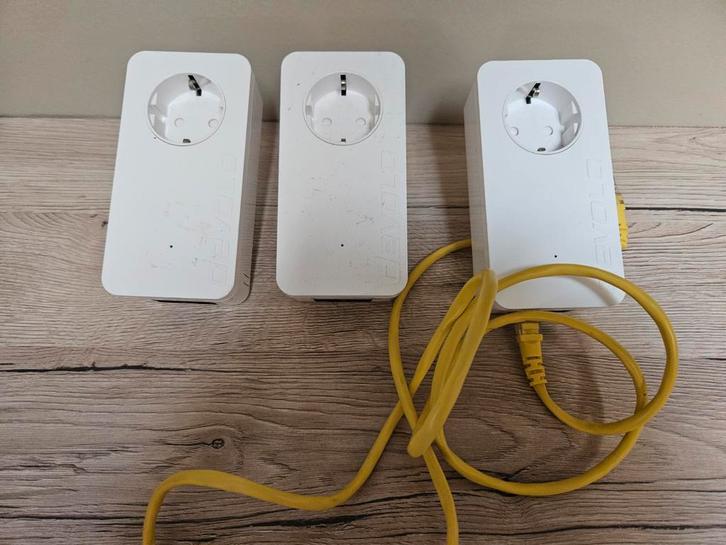 Set Devolo dLAN 500 duo Powerline adapters., Computers en Software, WiFi-versterkers, Nieuw, Ophalen