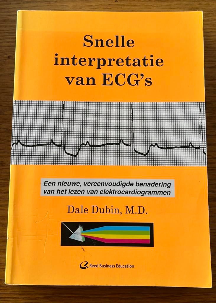 Snelle interpretatie van ECG’s van Dale Rubin, M.D., Boeken, Gelezen, Dale Dubin, Ophalen of Verzenden, Natuurwetenschap