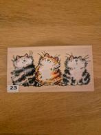 Penny Black poesjes nr 23, Hobby en Vrije tijd, Stempelen, Ophalen of Verzenden, Gebruikt, Houten stempel