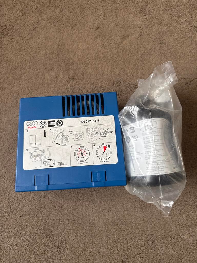 Audi, VW, Seat, Skoda bandenreparatieset, Ophalen of Verzenden, Gebruikt, Audi