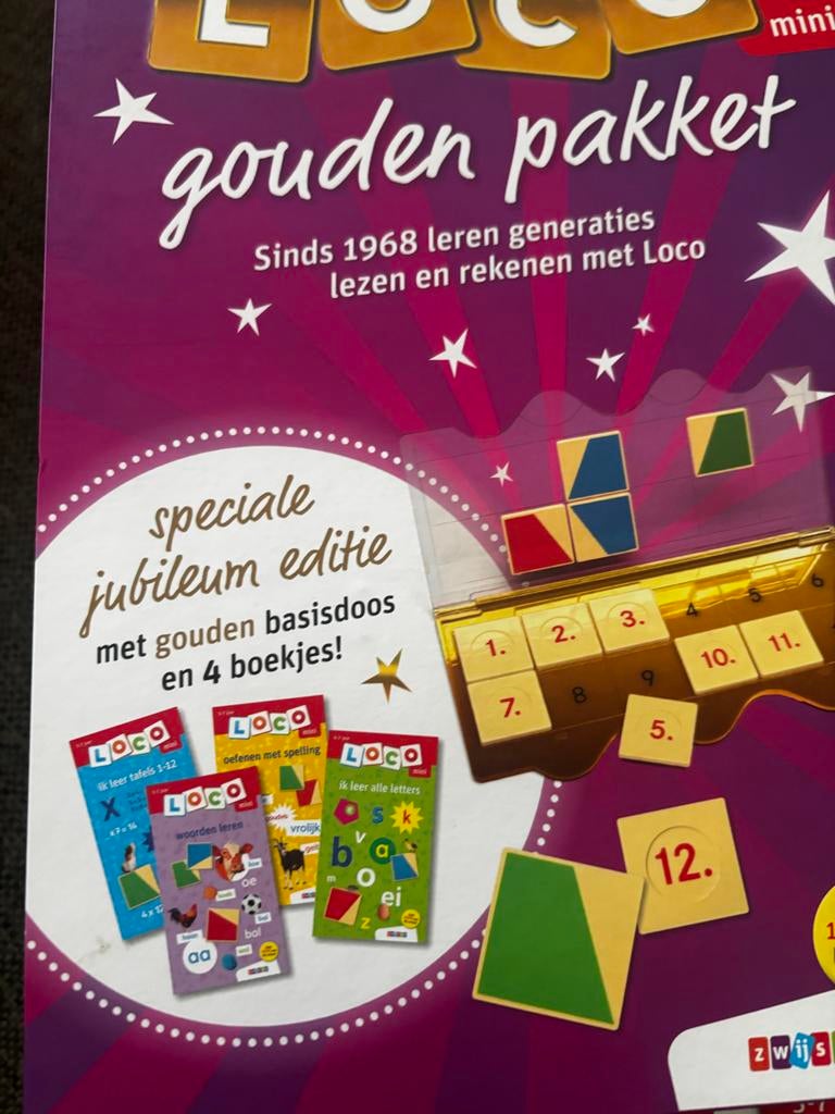 Loco mini gouden pakket, Kinderen en Baby's, Speelgoed | Educatief en Creatief, Ophalen of Verzenden, Gebruikt, Puzzelen