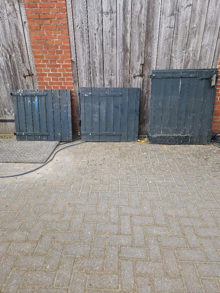 Boerderijdeur, staldeur, 2 delig, boerendeur, duodeur, Ophalen, Gebruikt, 80 tot 100 cm, Minder dan 200 cm