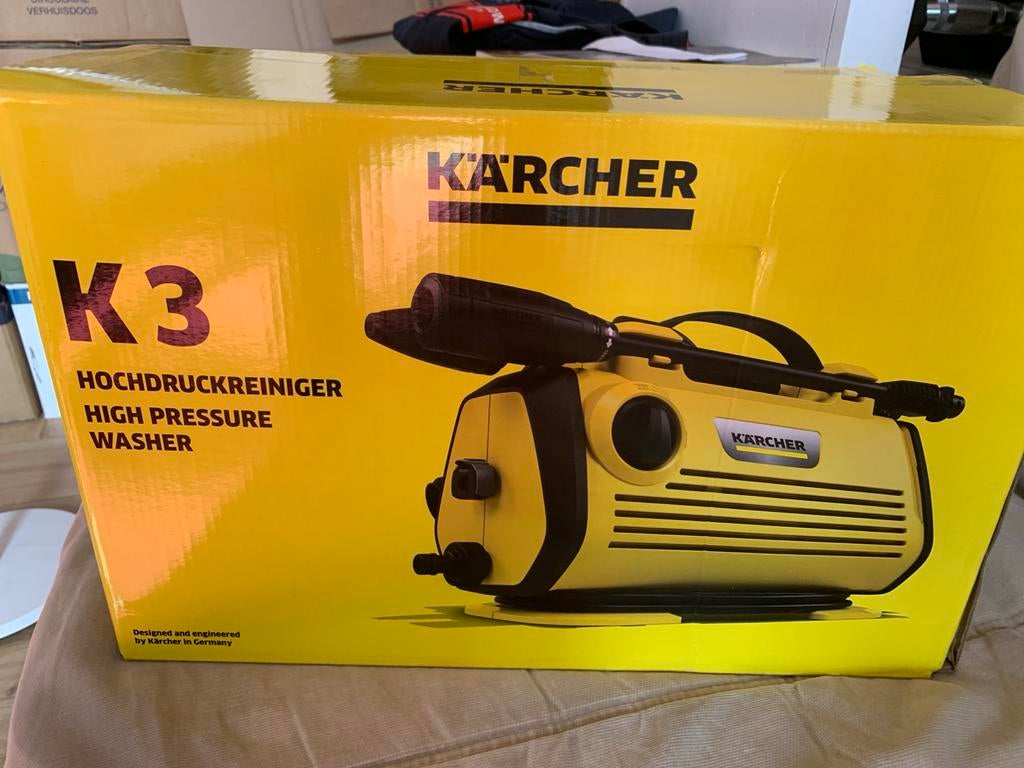 Nieuwe Karcher K3 hogedrukreiniger - Ongebruikt!, Tuin en Terras, Ophalen of Verzenden, Zo goed als nieuw, Elektrisch