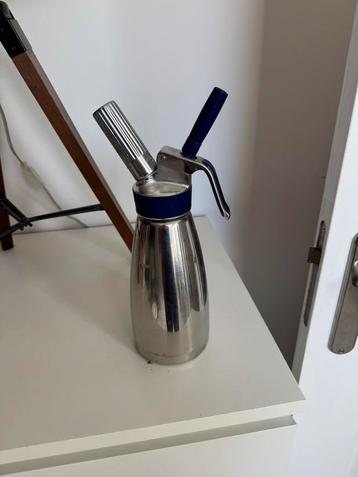 Slagroom spuit rvs 0.5L beschikbaar voor biedingen