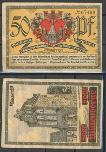 Wittenberge 25 Pf 1921 Duits Notgeld Noodgeld Biljet c-155   beschikbaar voor biedingen