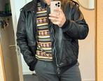 Lewis Leathers Aviator Jas - British Racing Green, Kleding | Heren, Jassen | Winter, Zwart, Maat 56/58 (XL), Ophalen of Verzenden