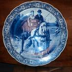 Twee Delfs Blauwe Borden - 40cm, Ophalen